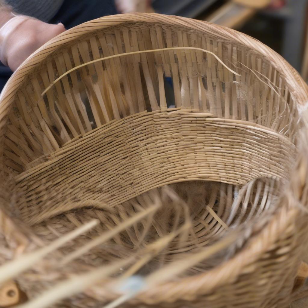 Building the Sides of the Basket