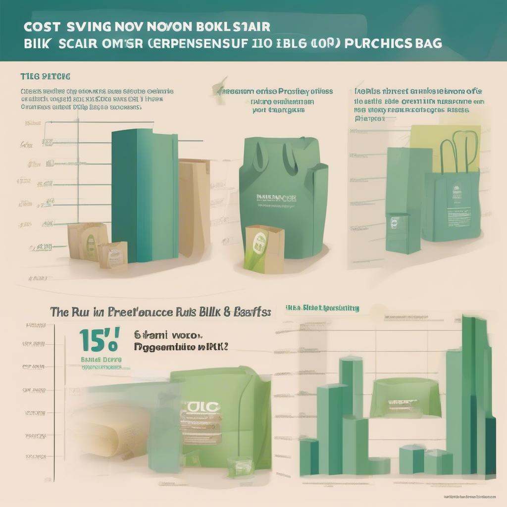 Bulk Non-Woven Bags Cost Savings Chart