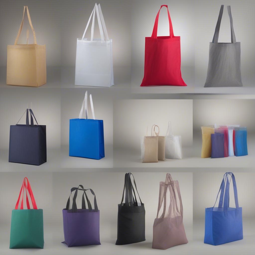 Bulk Non Woven Bags in Various Colors and Sizes