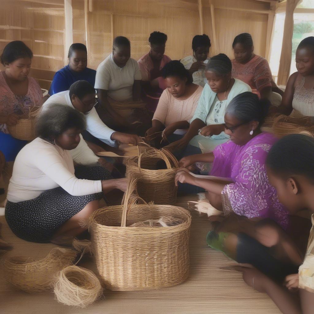 California Basket Weaving Community