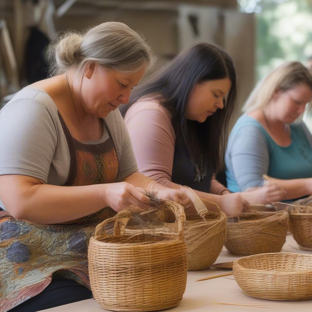 California Dans Basket Weaving Workshop