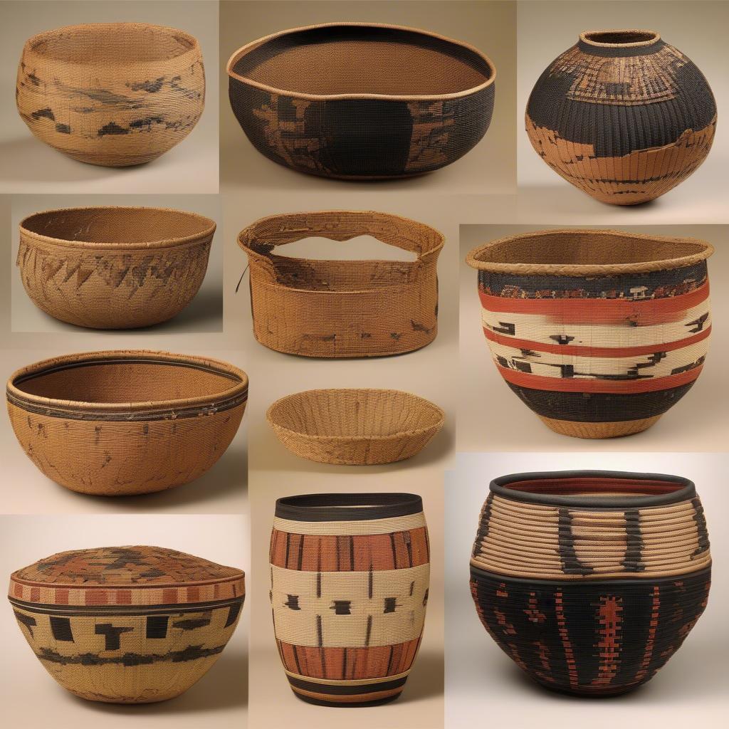 California Native American Baskets: Fine Weaving and Decorative Elements