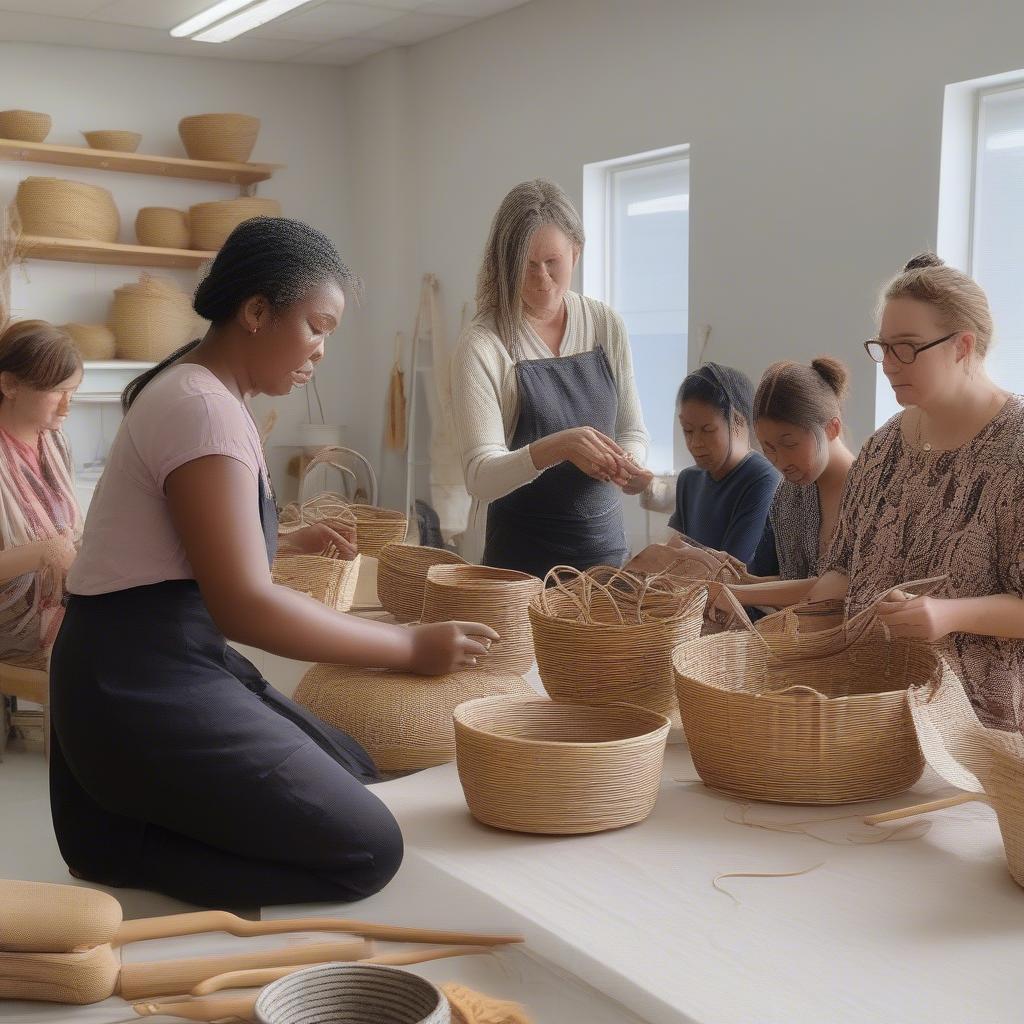 Beginner Basket Weaving Workshop in Canberra