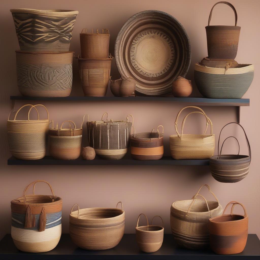 Examples of Candace Katz's Exquisite Basketry