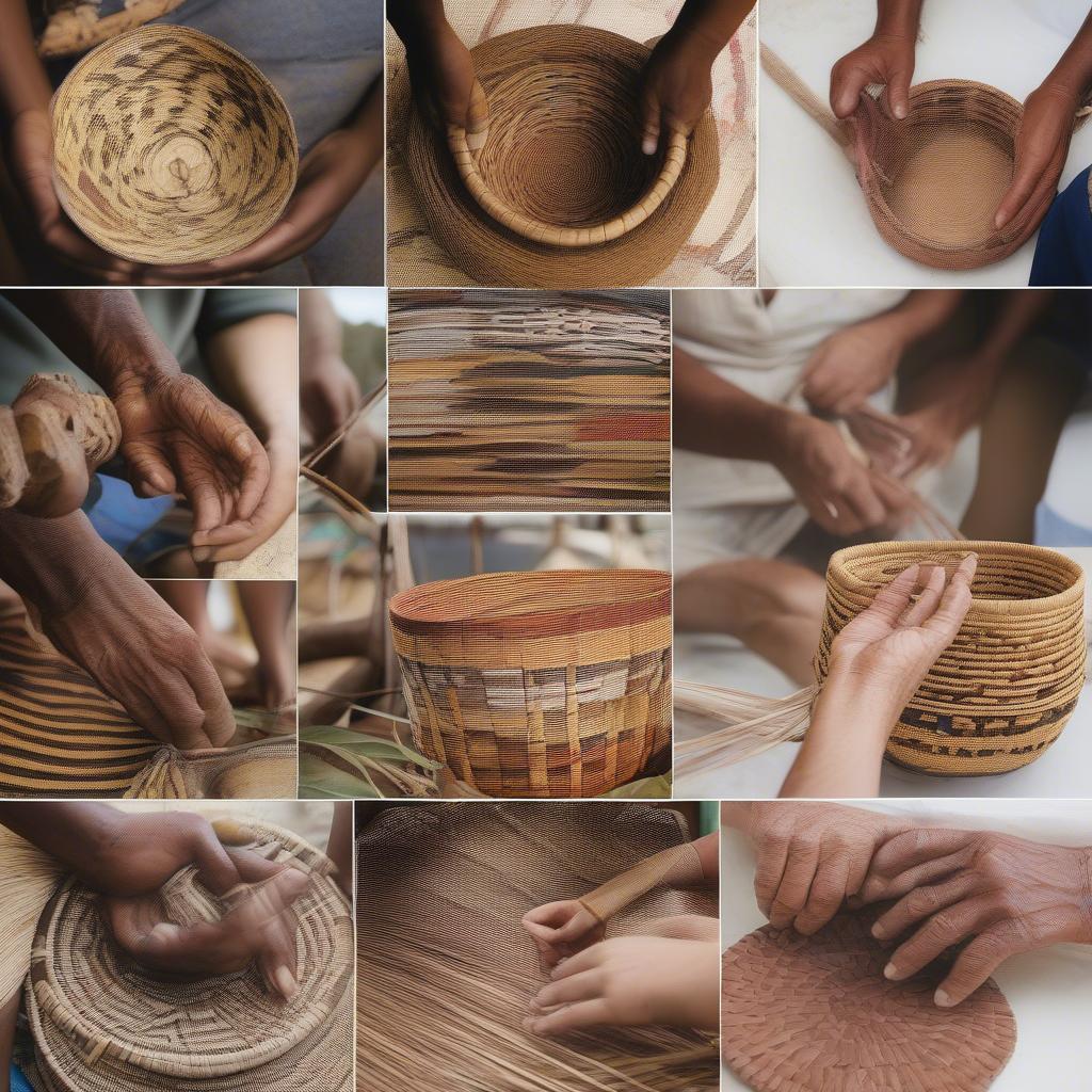 Cane Basket Weaving Techniques in Australia