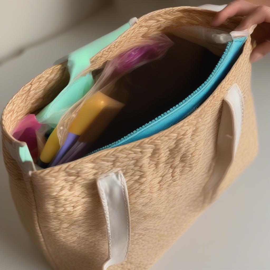 Caring for Colored Straw Bags