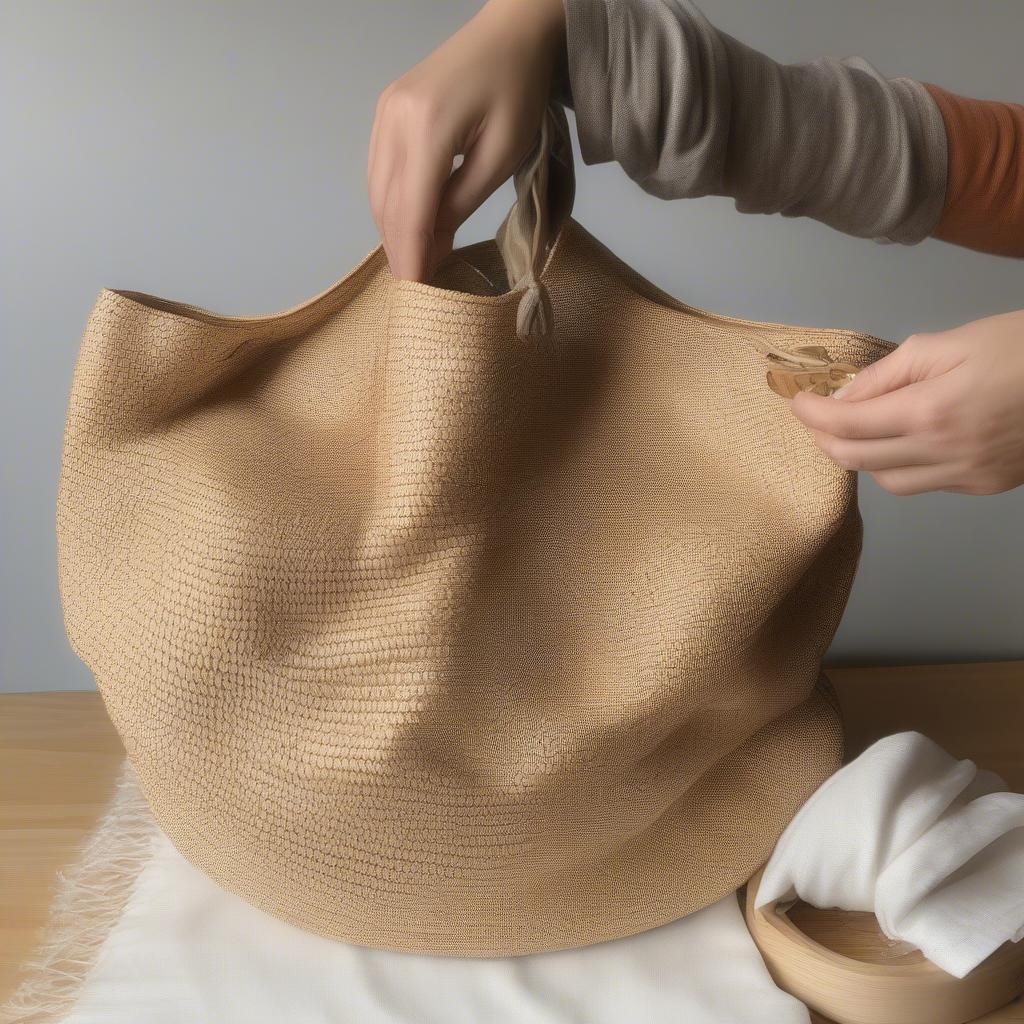 Tips for Caring for a Straw Weave Hobo Bag