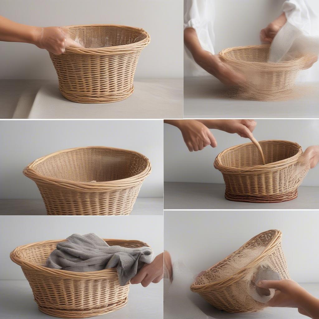 Tips for Cleaning and Maintaining Wicker Baskets