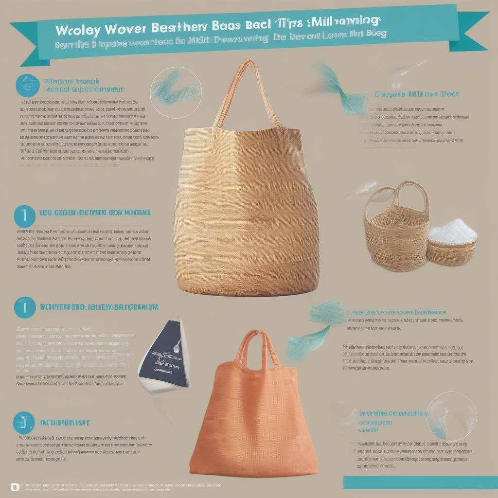 Tips for Caring for Woven Beach Bags