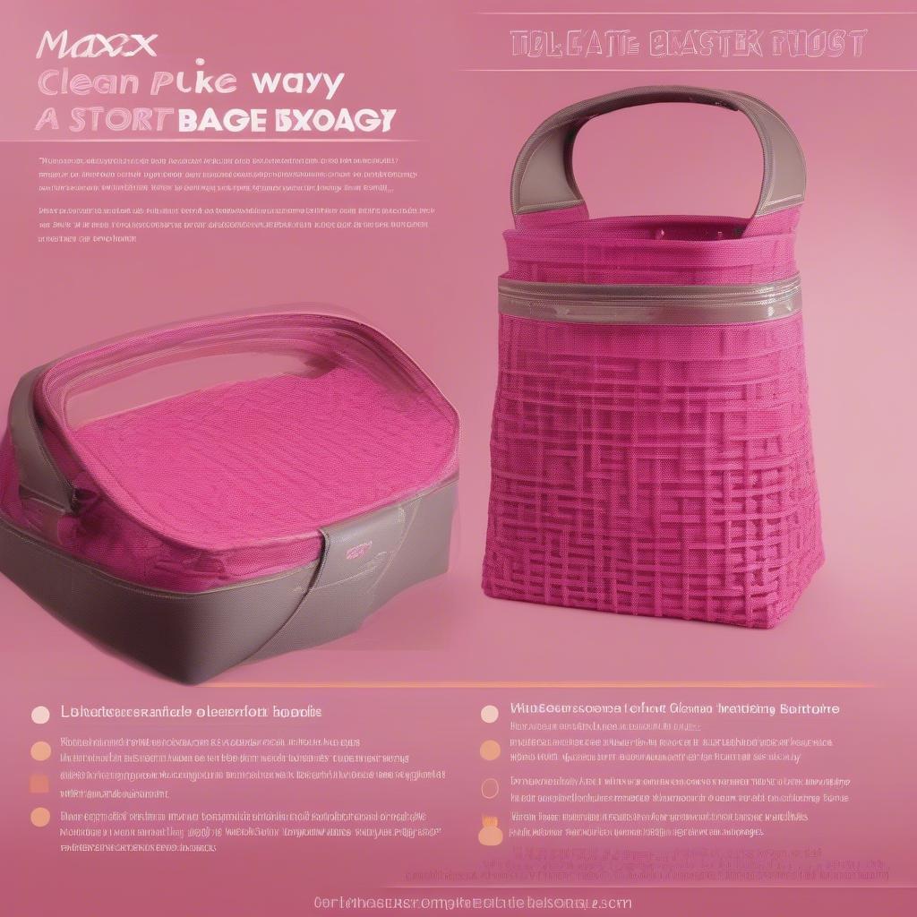 Essential Care Tips for Your Maxx Pink Basket Weave Handbag