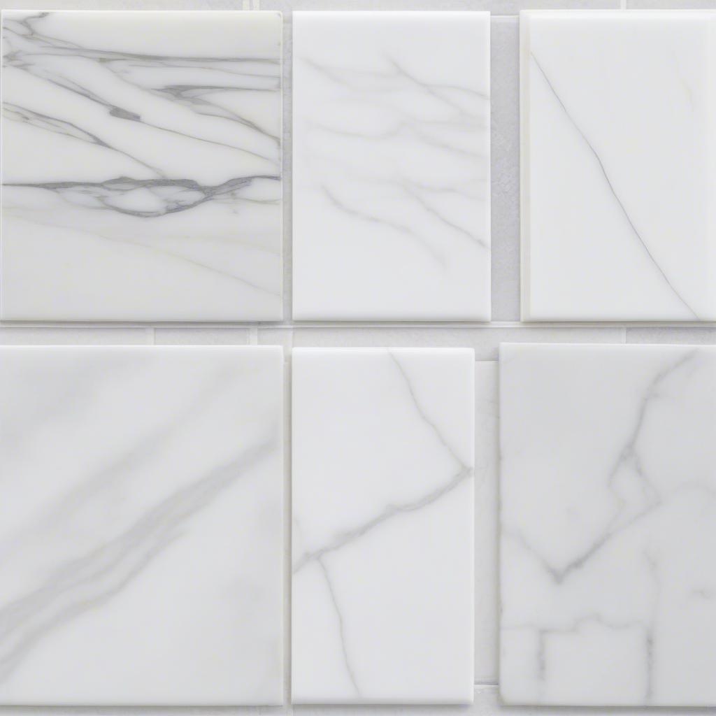 Carrara, Calacatta, and Statuario Marble Comparison