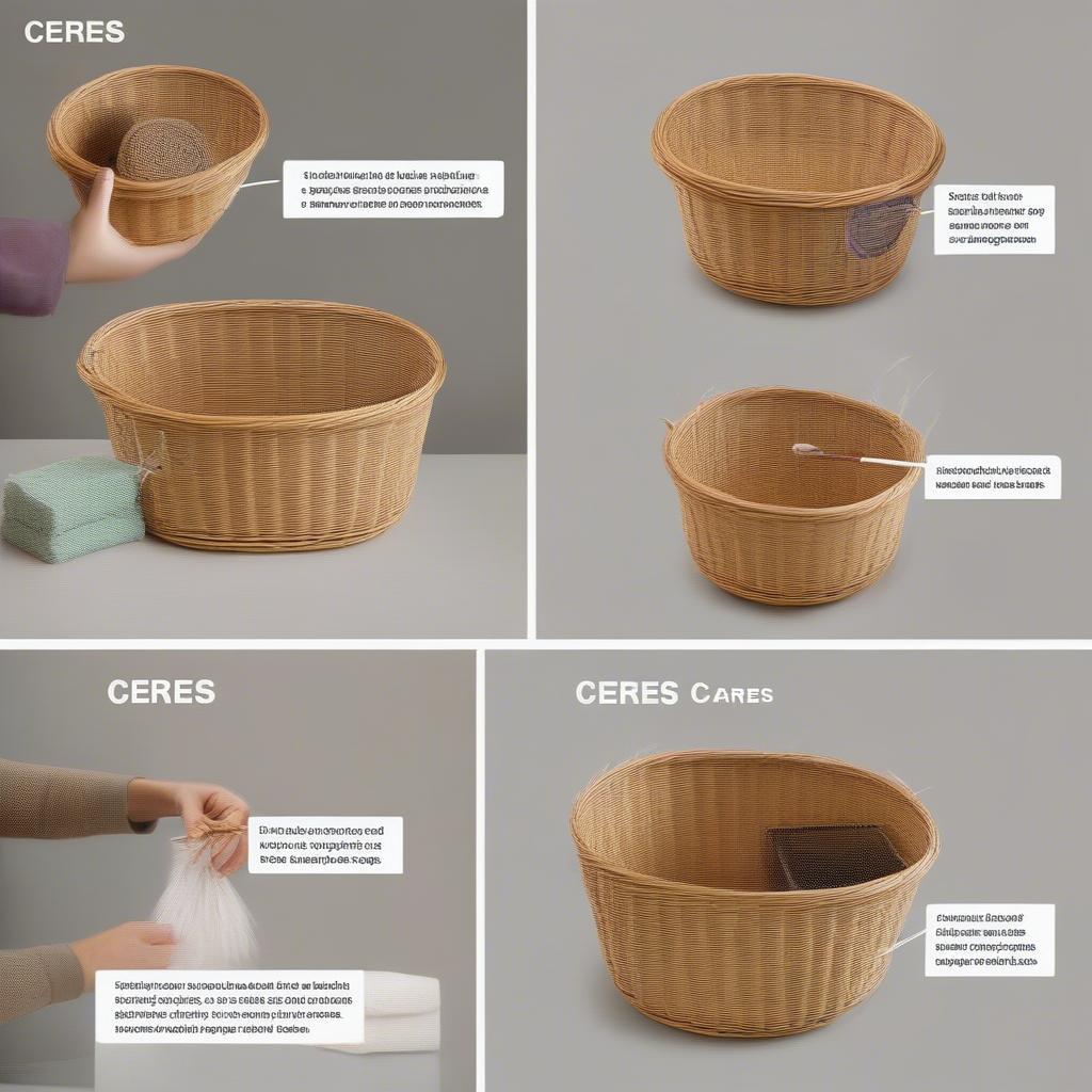 Ceres Basket Care and Preservation