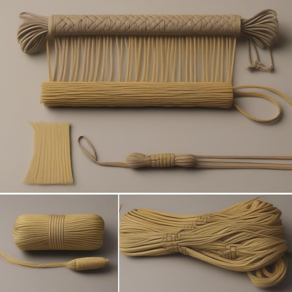 Different Chair Bottom Weaving Techniques using Rope and Yarn