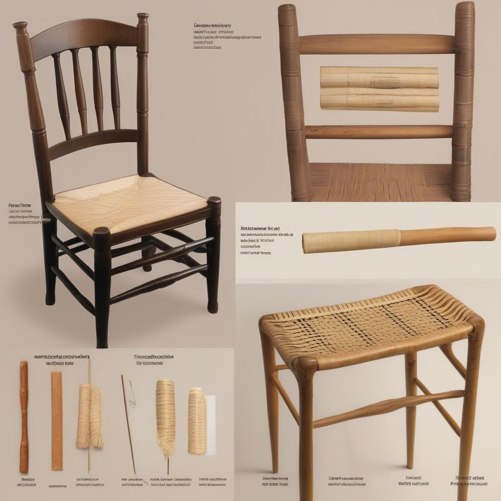 Chair Caning vs. Seat Weaving: Material Comparison