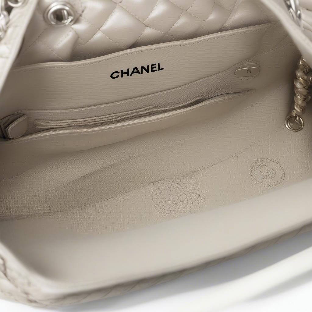 Key features to check for when authenticating a Chanel woven bag