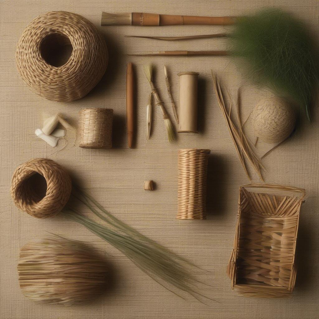 Charleston Basket Weaving Materials