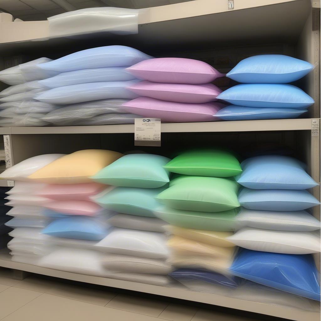 Cheap PVC Non-Woven Pillow Bags in Bulk