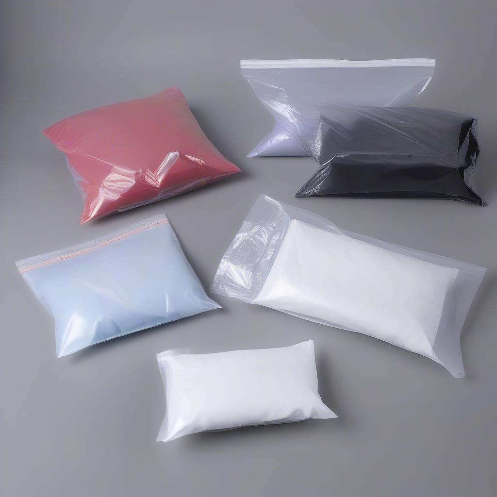 Different Sizes of Cheap PVC Non Woven Pillow Bags