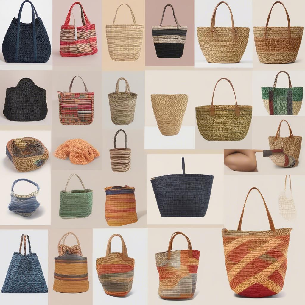 Different Styles of Cheap Woven Bags