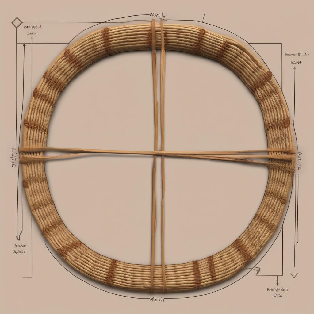 Constructing the Base of a Cherokee Basket