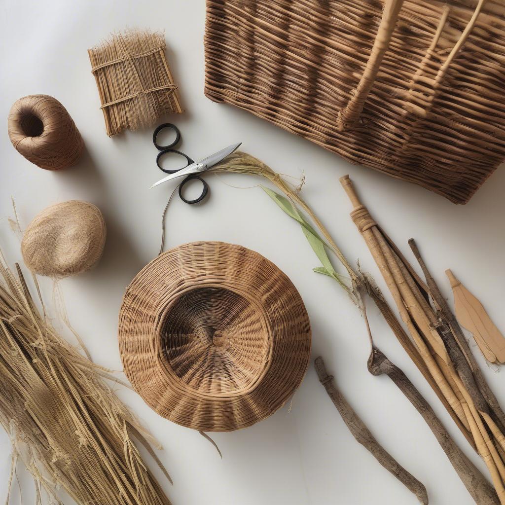 Basket Weaving Materials in Chester County