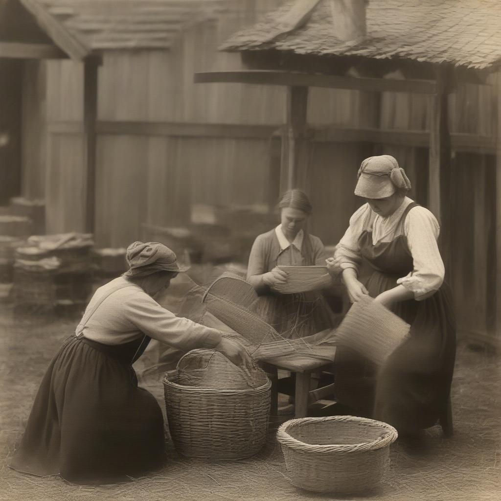 Historical Basket Weaving in Chester County