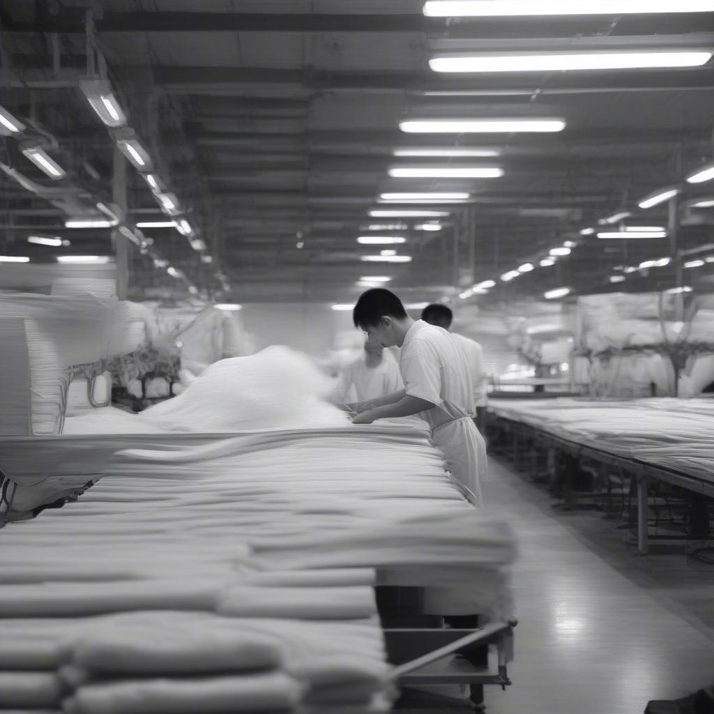 Inside a Chinese Non Woven Bag Factory