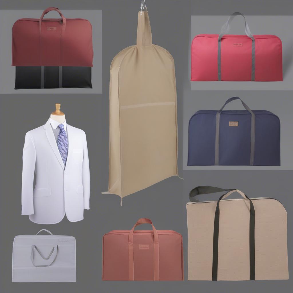 Types of Non-Woven Suit Bags from China