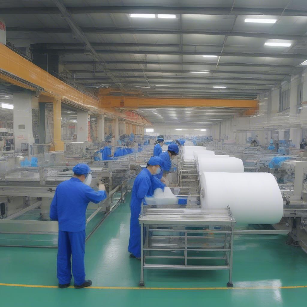 China Polypropylene Non Woven Bag Production Line