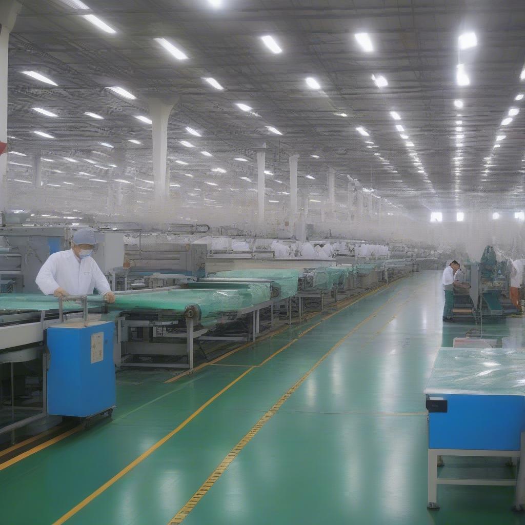 China PP Non Woven Laminated Bag Production Line