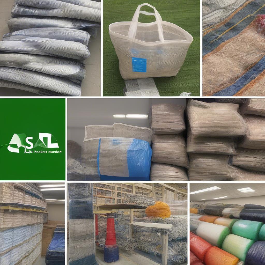 China PP Woven Bag Scrap Applications