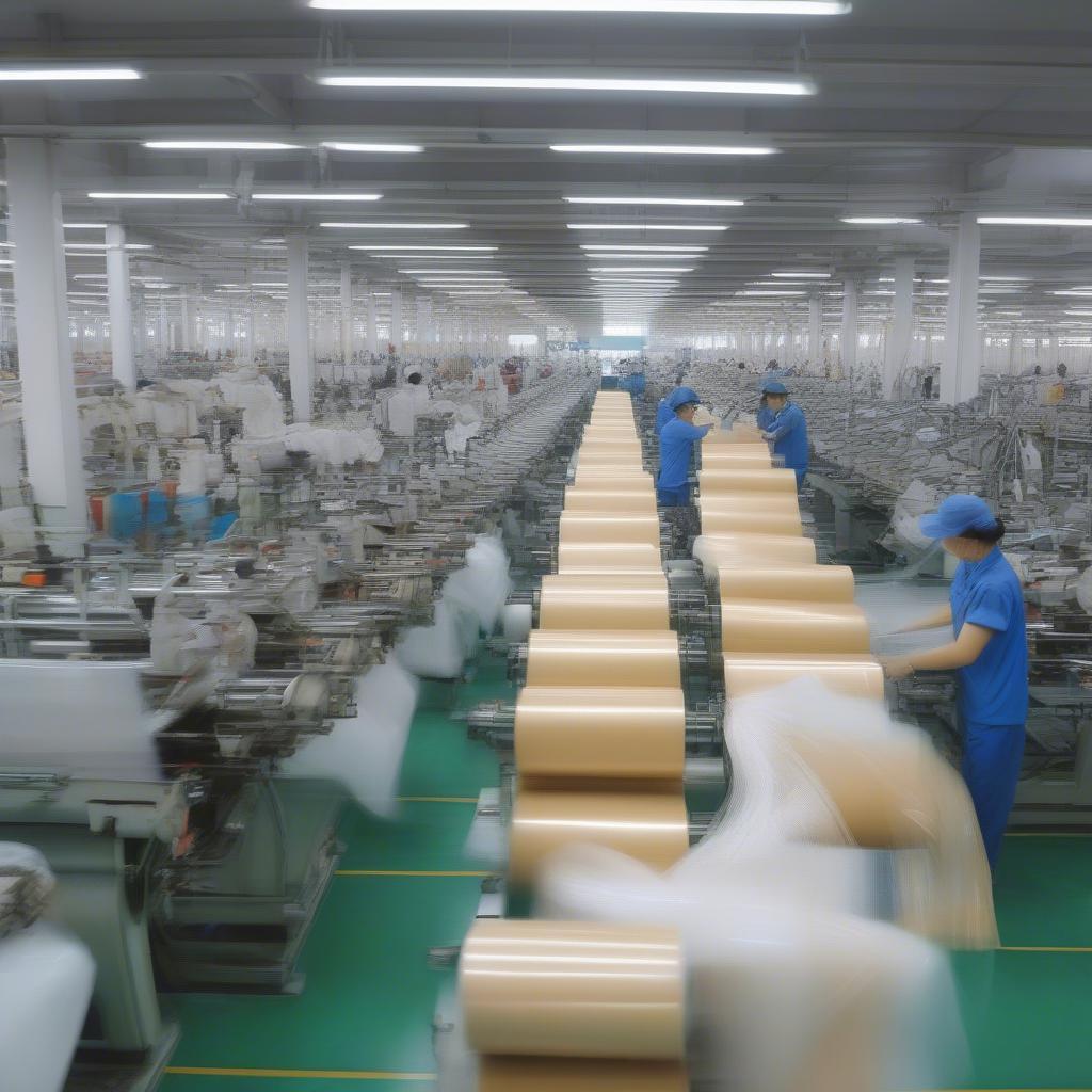 China PP Woven Shopping Bag Production Line