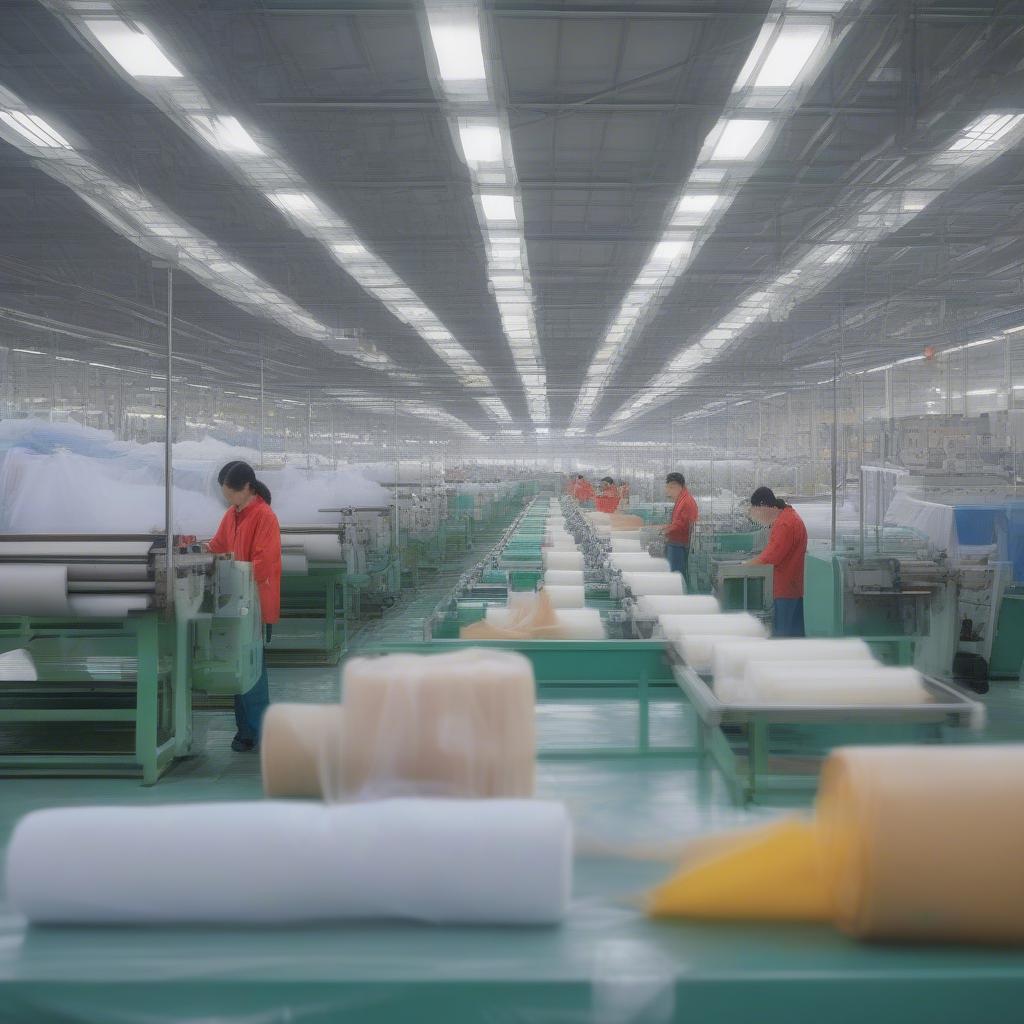 China Recyclable Non-Woven Bag Production Line