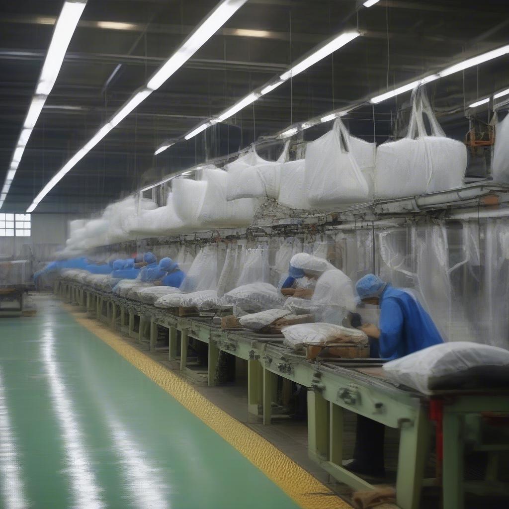 China Recyclable PP Woven Bag Manufacturing Process