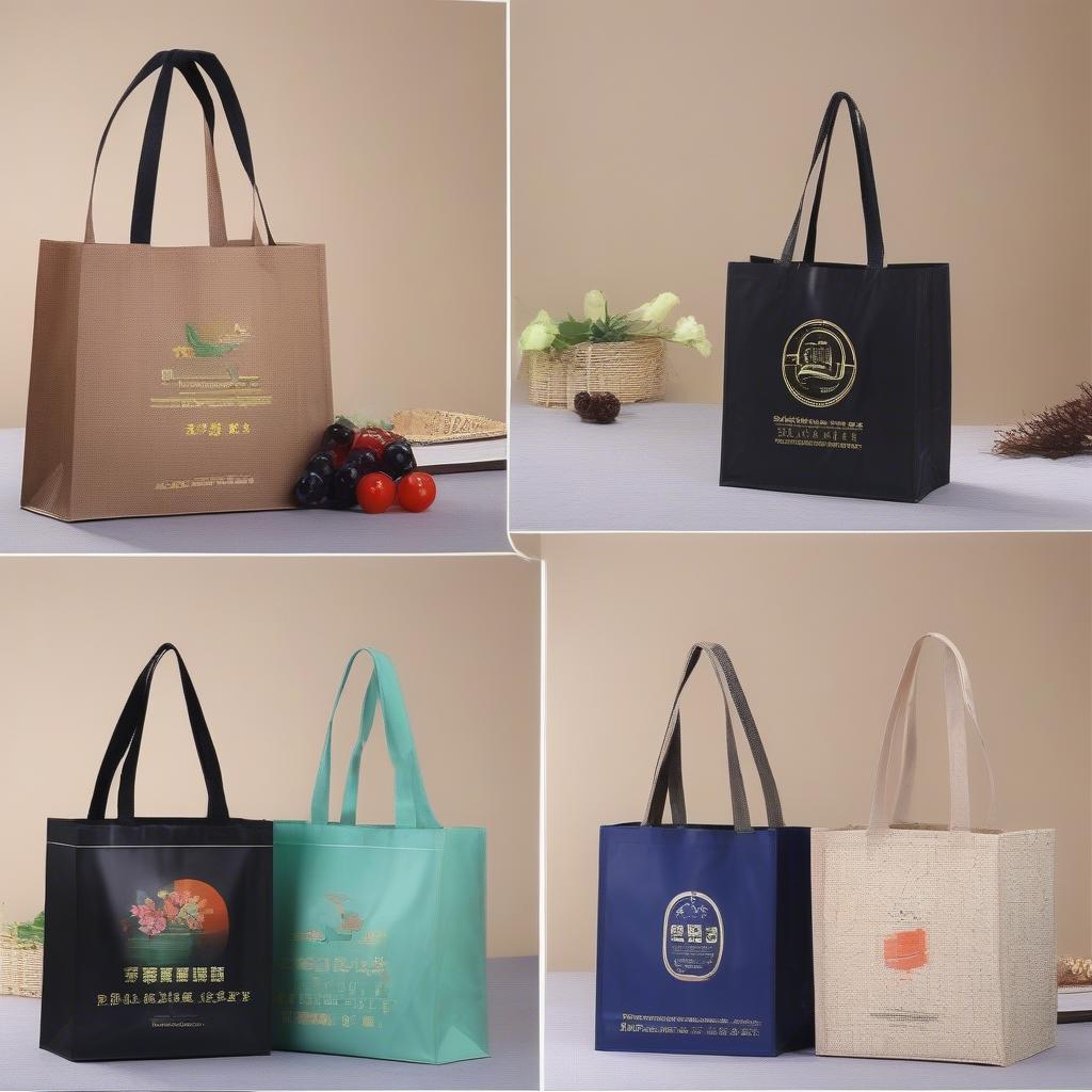 China Recyclable PP Woven Bags in Various Sizes and Colors