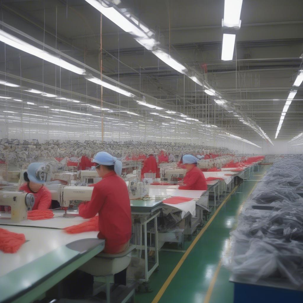 Inside a Chinese Bag Manufacturing Facility