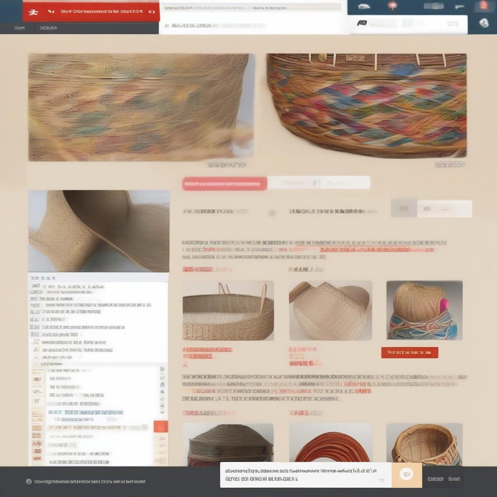 A vibrant online forum dedicated to Chinese basket weaving techniques, materials, and history