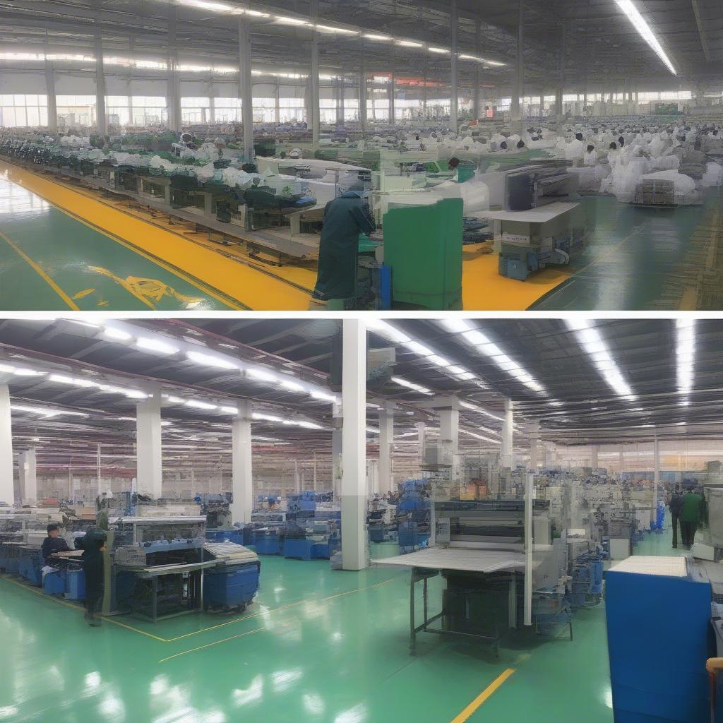 Overview of a Chinese Non-Woven Bag Machine Factory