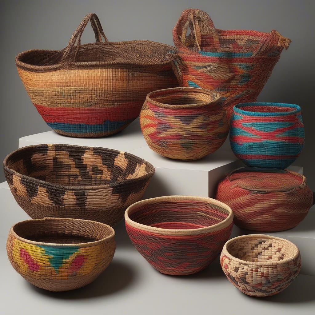 Contemporary Choctaw Baskets