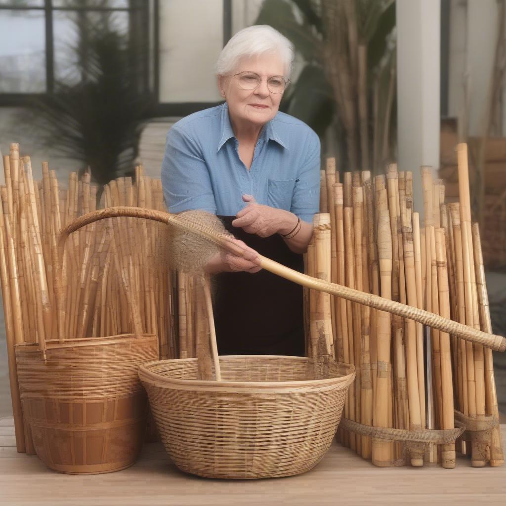 Choosing Cane for Basket Weaving Projects