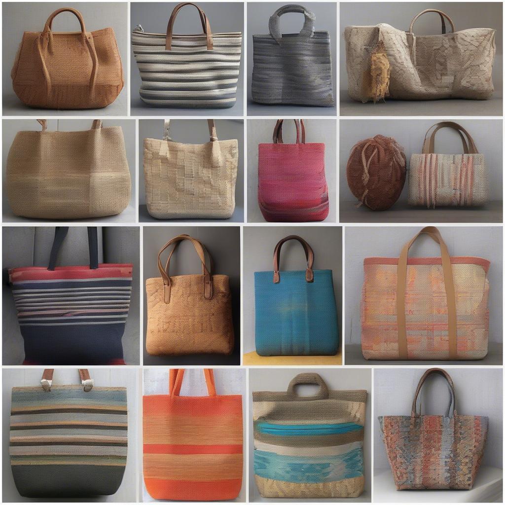 Choosing the right woven bag pattern based on skill level