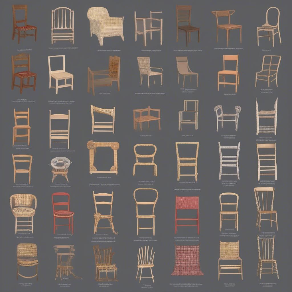 Choosing the Right Chair Seat Weaving Pattern for Your Project: Factors to consider, including chair style, materials, and skill level.