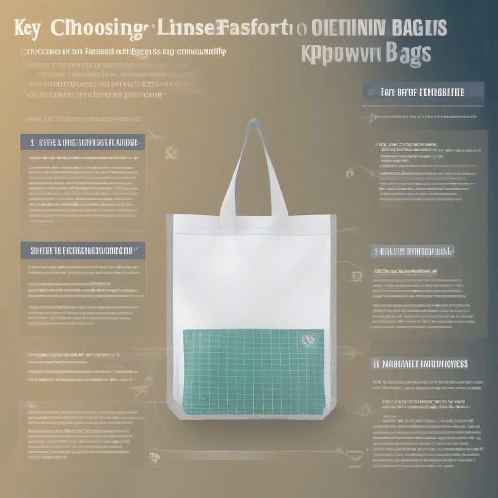 Factors to consider when choosing a woven bag manufacturer