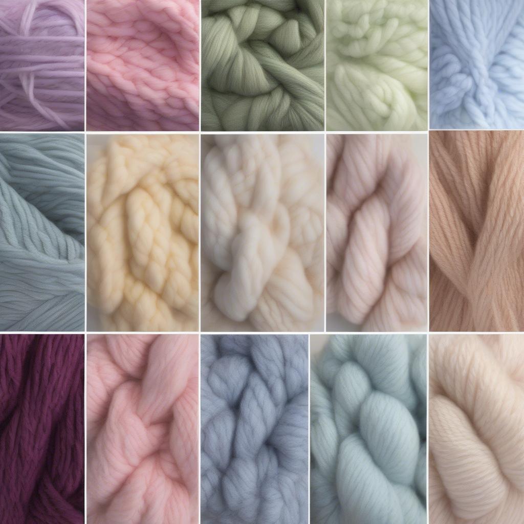 Choosing Yarn for a Basket Weave Baby Blanket