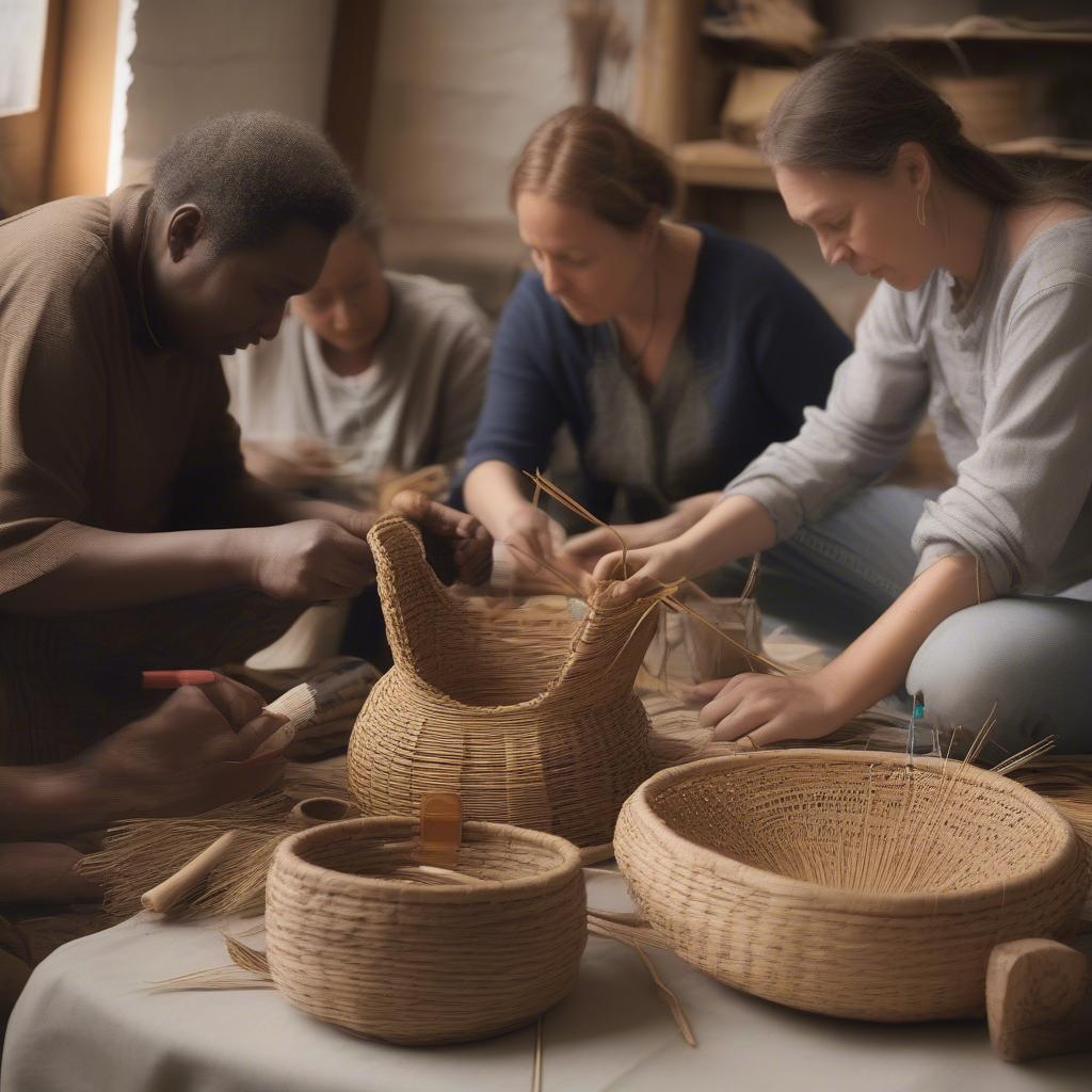 Christian Basket Weaving Workshop