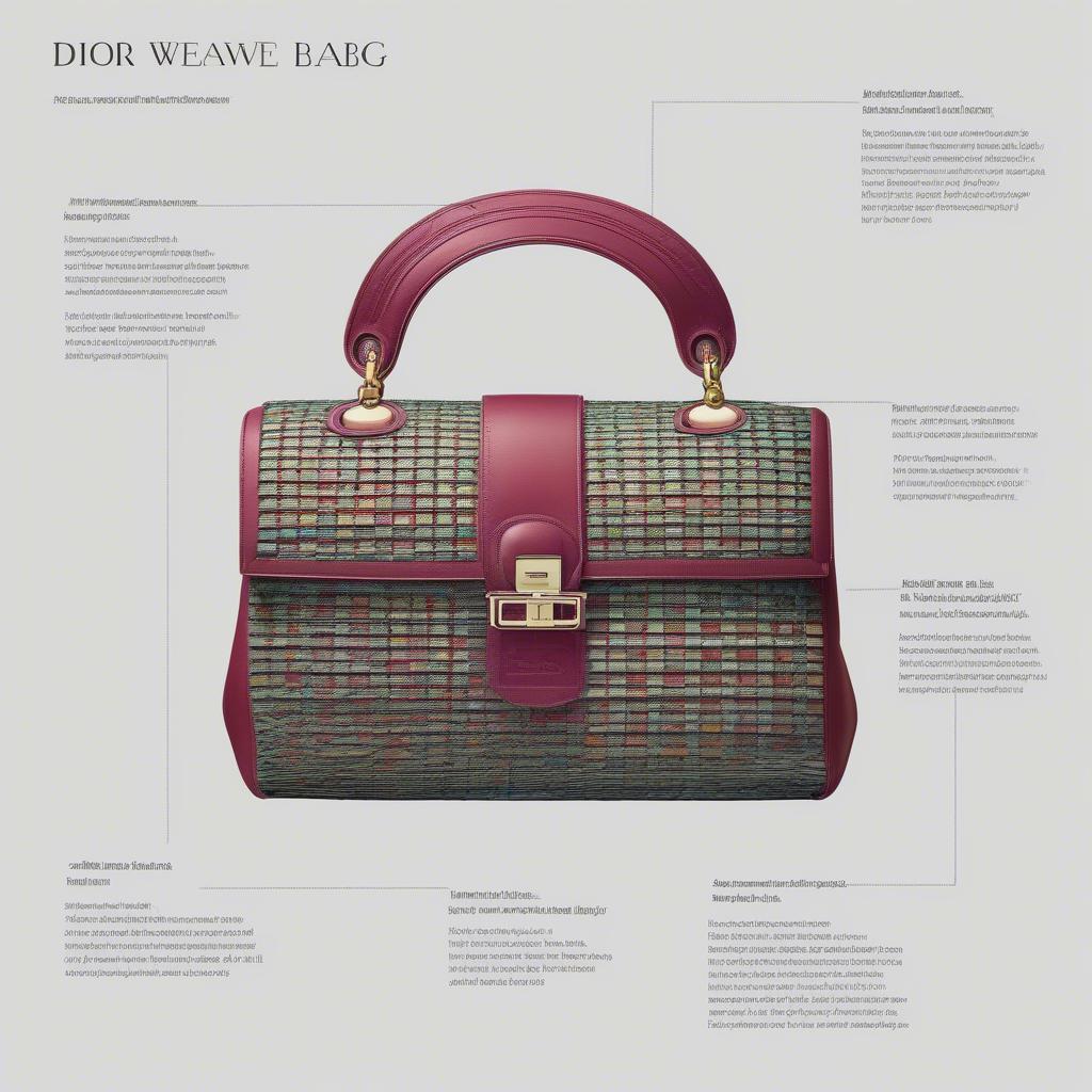 Christian Dior Weave Bag Historical Timeline