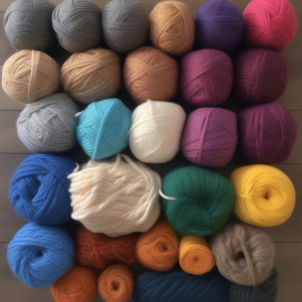 Choosing the Right Yarn for Your Chunky Basket Weave Scarf