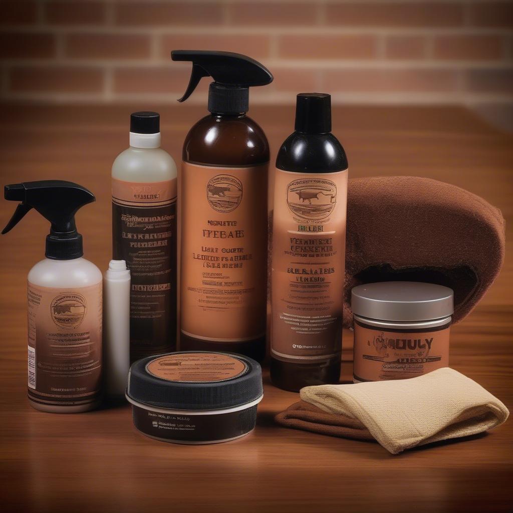 Leather Care Products for Circle Y Saddle