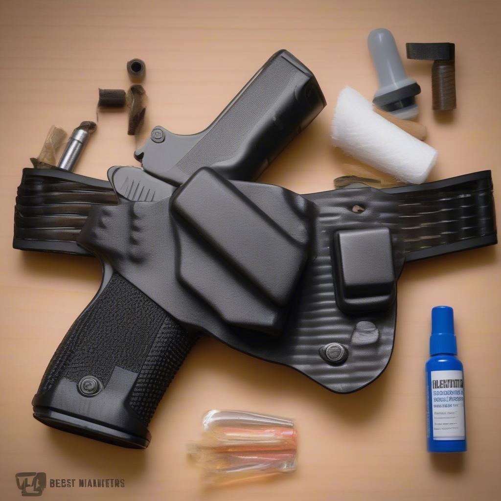 Cleaning a Holster