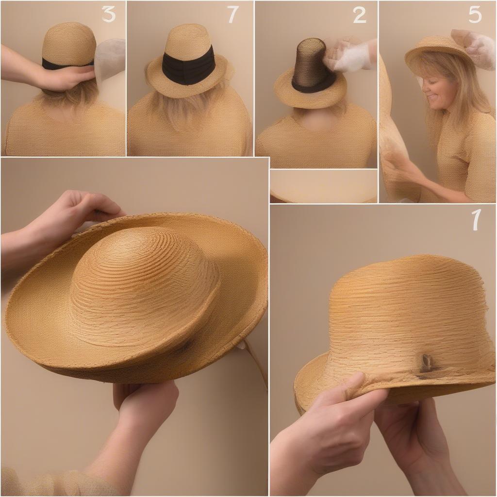 Cleaning and Storing Cane Straw Hats